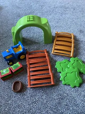 Buy Playmobil-123 10 X Fences Tractor Farmer Tunnel Tree Tops Spares • 11.99£