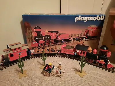 Buy Playmobil 4034, Vintage Pacific Steaming Mary Train, Ver 1, 99.9% Complete, 1988 • 850£