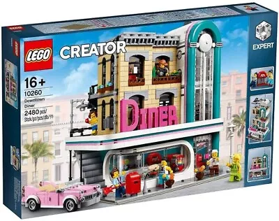 Buy LEGO Creator Expert 10260 Downtown Diner Modular Building - NEW, SEALED, RETIRED • 325£