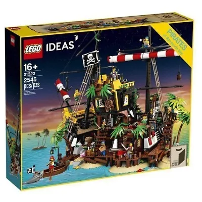 Buy LEGO Ideas (21322) Pirates Of Barracuda Bay (Brand New & Sealed) Retired Set • 319.48£