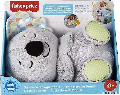Buy Fisher-Price GRT59 Sleeping Koala Musical Stuffed Animal Sleepy • 56.42£