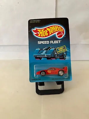 Buy Vintage 1988 Hot Wheels Speed Fleet Ferrari F40 #1468 Unpunche Card P61 • 43£