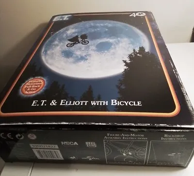 Buy Neca E.T.40th Anniversary Elliot & E.T. On Bicycle 7  Scale Figure New In Stock • 44.95£