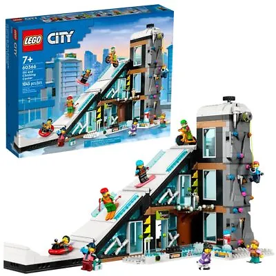 Buy LEGO City 60366 Ski And Climbing Center Age 7+ 1045pcs • 84.95£