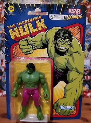 Buy Marvel Legends : Retro Collection - #4 The Incredible Hulk - 3.75  Figure • 12.99£