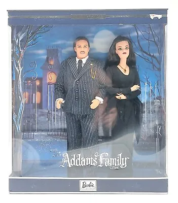 Buy 2000 Barbie Collectibles The Addams Family 2-Doll Poison Set / Mattel 27276, NrfB • 230.37£
