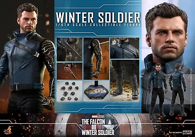 Buy Hot Toys : The Falcon And The Winter Soldier - Winter Soldier - TMS039 (New) • 169£