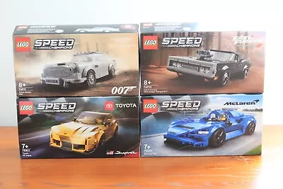 Buy Lego Speed Champions | 4 Retired Sets | 76912 & 76911 & 76902 & 76901 • 41£