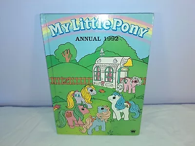 Buy Vintage 1990s G1 My Little Pony 1992 Annual Children's Book • 4.50£