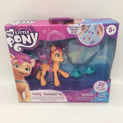 Buy My Little Pony Movie Crystal Adventure Sunny Starscout Kids Toy BNIB NEW • 8.95£