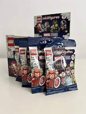 Buy 4 X New Unopened Blind Bag LEGO 71031 Marvel Studios Minifigure Series 1 + Box • 59£