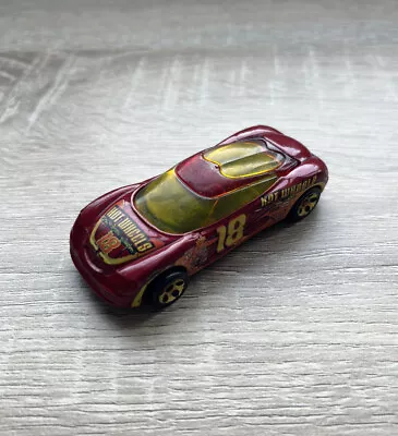 Buy Hot Wheels World Race Highway 35 Chrysler Thunderbolt Team Red Car 18 • 9.95£