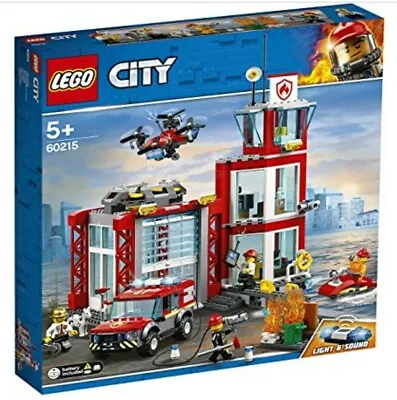 Buy LEGO City Fire Station 60215 • 62£