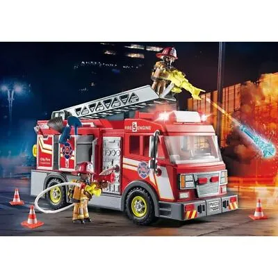 Buy Playmobil  71233 USA  Emergency Fire Engine In Stock • 26.95£