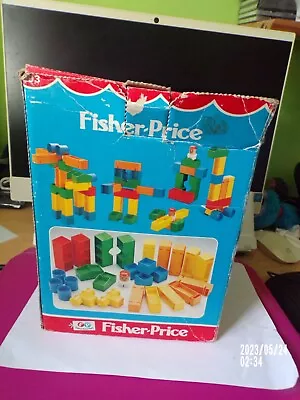 Buy Vintage Fisher Price Blocks 'n' More Boxed From 1983 • 8£