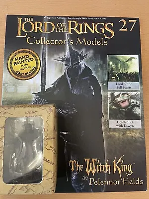 Buy The Witch King LORD OF THE RINGS COLLECTOR'S MODELS EAGLEMOSS ISSUE 27 W/mag • 7.95£