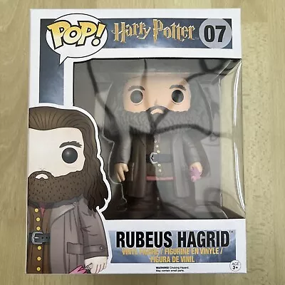 Buy Funko POP! Harry Potter Rubeus Hagrid Vinyl Figure - 15 Cm Box No. 07 • 19.99£