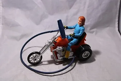 Buy 1976 Ssp Cycle Stunt Show With Rockin Rick, Only Cycle, Rick, And Pullstrap • 96.50£