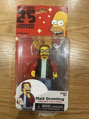 Buy NECA Simpsons 25Th Anniversary 5-Inch Series 5 Matt Groening - • 36.04£