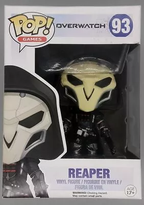 Buy Funko POP #93 Reaper - Overwatch - Damaged Box - Includes POP Protector • 8.99£