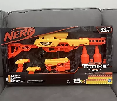 Buy Nerf Gun Bundle- Alpha Strike 33 Pieces. Great Christmas Present Or Gift. • 25£