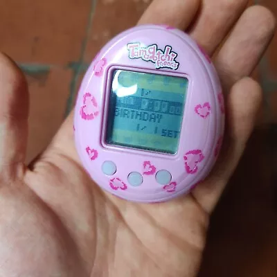 Buy Tamagotchi Friends Pink Heart Bandai Wiz Tested Working Retro Y2K Toy • 22.95£