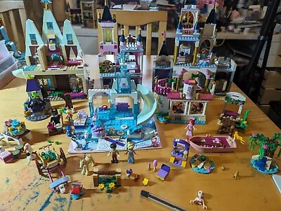 Buy Disney Princess Lego Castle Bundle Aurora, Ariel, Frozen, 41052, 41152, 41154 • 30£