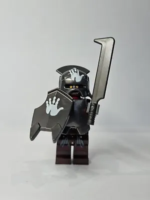 Buy 407. LEGO Lord Of The Rings Minifigure Lor022 Uruk-hai - Handprint Helmet • 30£