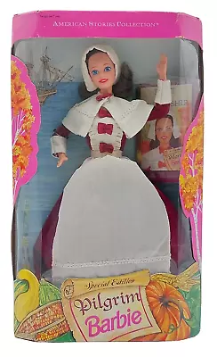 Buy 1994 Pilgrim Barbie Doll / American Stories Special Edition, Mattel 12577, NrfB • 38.97£