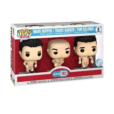 Buy Blink 182 Funko POP! Rocks What's My Age Again? - 3-Pack - Special Edition  • 49.99£