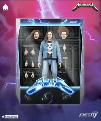 Buy Cliff Burton Super 7 Ultimates  - New Boxed Action Figure - LIMITED • 50.99£