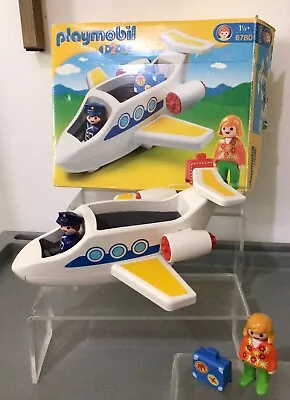 Buy Playmobil 123 6780 Personal Jet - 18 Months Missing 1 Suitcase VGC • 0.99£