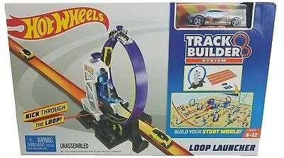 Buy Hot Wheels Track Builder Loop Launcher Playset, SEE DESCRIPTION • 23.62£