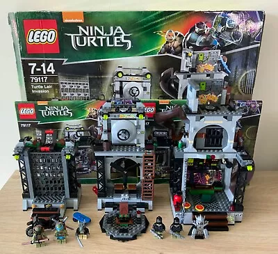 Buy Genuine Lego Turtle Lair Invasion Set (Used - 100% Complete - 79117) • 129.99£