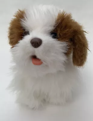 Buy Furreal Dog Walking Barking Puppy Dog  Brown /white 8  X 9  - Hasbro Vgc • 9.99£