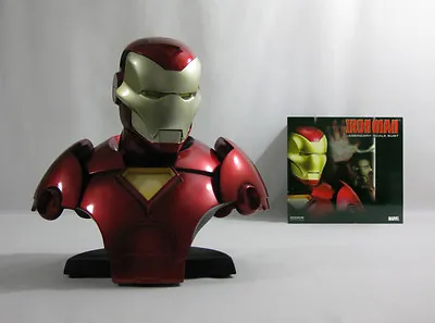 Buy 2007 Marvel Sideshow ✧ IRON MAN ✧ Legendary 1:2 Scale Bust Nr MIB V84 • 245£