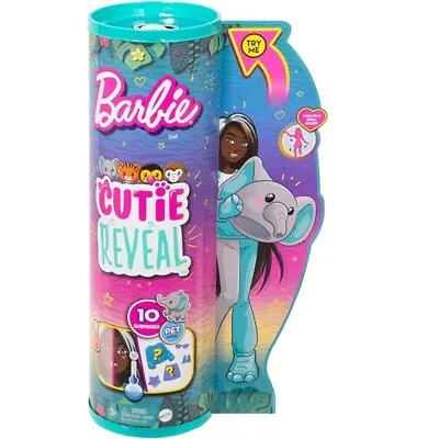 Buy Doll Barbie Cutie Reveal Series Jungle 30CM Elephant Mattel HKP98 • 29.73£