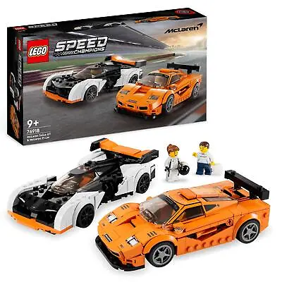 Buy LEGO SPEED CHAMPIONS: McLaren Solus GT & McLaren F1 LM (76918) • 25£