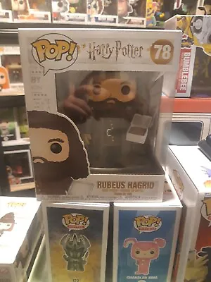 Buy Funko Pop! Harry Potter Rubeus Hagrid With Cake Vinyl Figure #78 • 12.99£