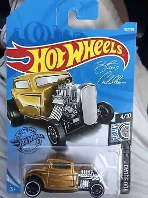 Buy Hot Wheels ‘32 Ford Gold 2018 105/250 Long Card New • 8£