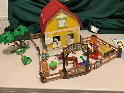 Buy PLAYMOBIL STABLES FARM SET 5222  (Animals,Horses,Accessories,People) • 25£