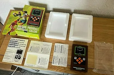 Buy Pristine/Mint Boxed Mattel Electronics Soccer 1978 LED Game -🤔Make An Offer🤔 • 700£