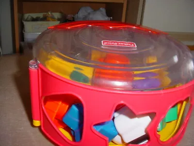 Buy FISHER PRICE VINTAGE SHAPE SORTER. Ideal To Learn Co-ordination, Colours, Shapes • 5£