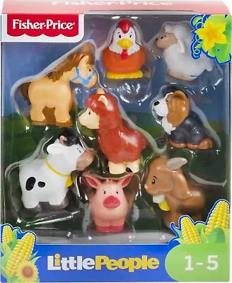 Buy Fisher-Price Little People Farm Animal Friends 8-Piece Figure Set Ages 1+ Years • 23.99£