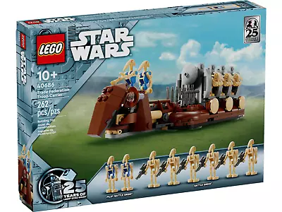 Buy NEW LEGO STAR WARS 40686 Trade Federation Troop Carrier SEALED CHEAPEST • 29.99£