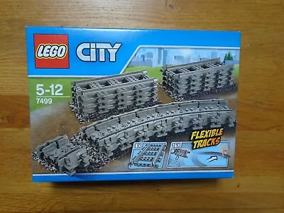 Buy Lego City 7499 8 Straights And 16 Flexible Rails New For 60050 60051 And 60052 • 12£