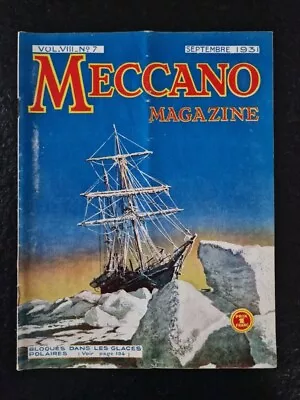 Buy Meccano Magazine #7 September 1931 Antique Toy Magazine Hornby • 2.57£