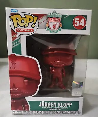 Buy NEW Liverpool/LFC Jurgen Klopp Funko Pop/Figure/Toy Metallic Red • 49.99£