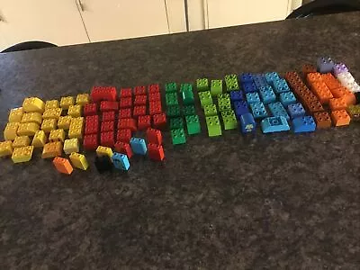 Buy Over 100 Coloured Lego Duplo Bricks Great Condition Some Hard To Find Pieces • 9.95£