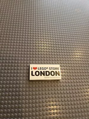 Buy Official I Heart Lego Store Opening Tile London 2018 • 15£